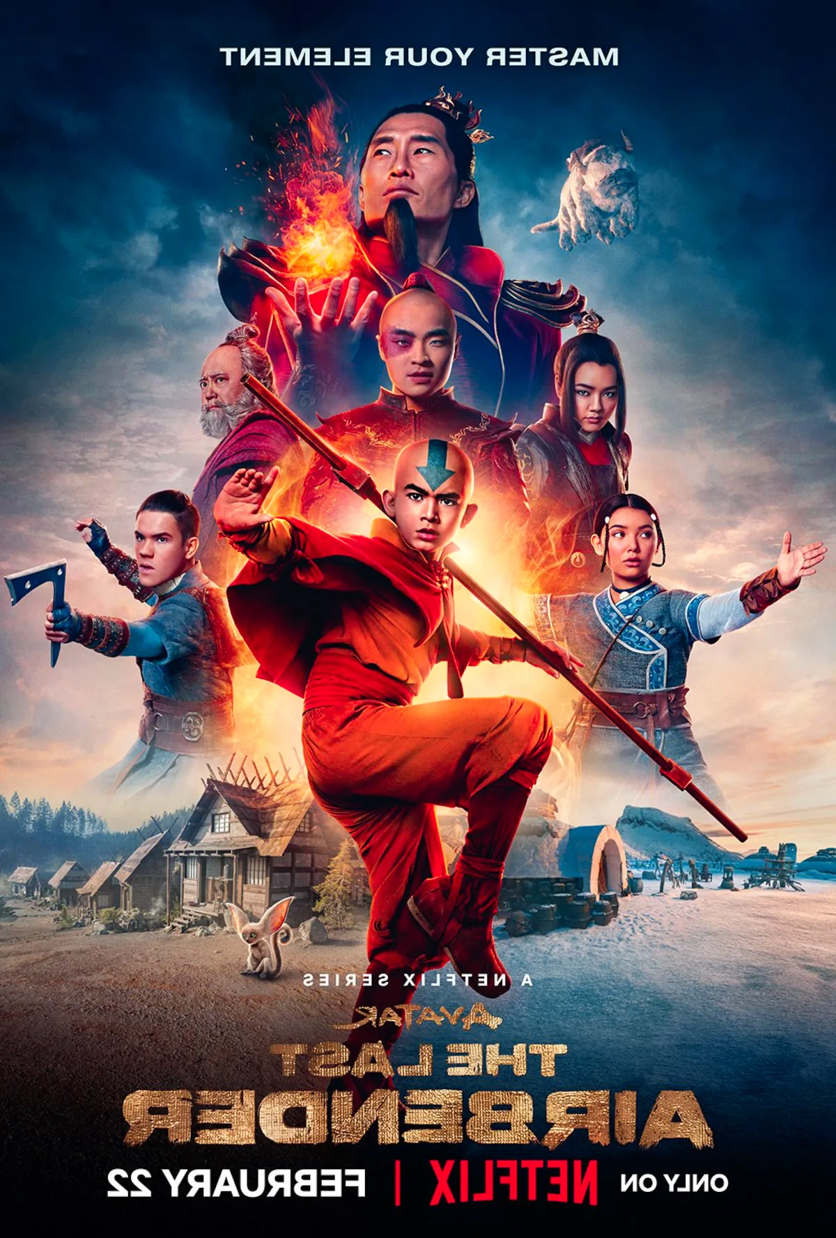 Avatar the Last Airbender Netflix Poster Image