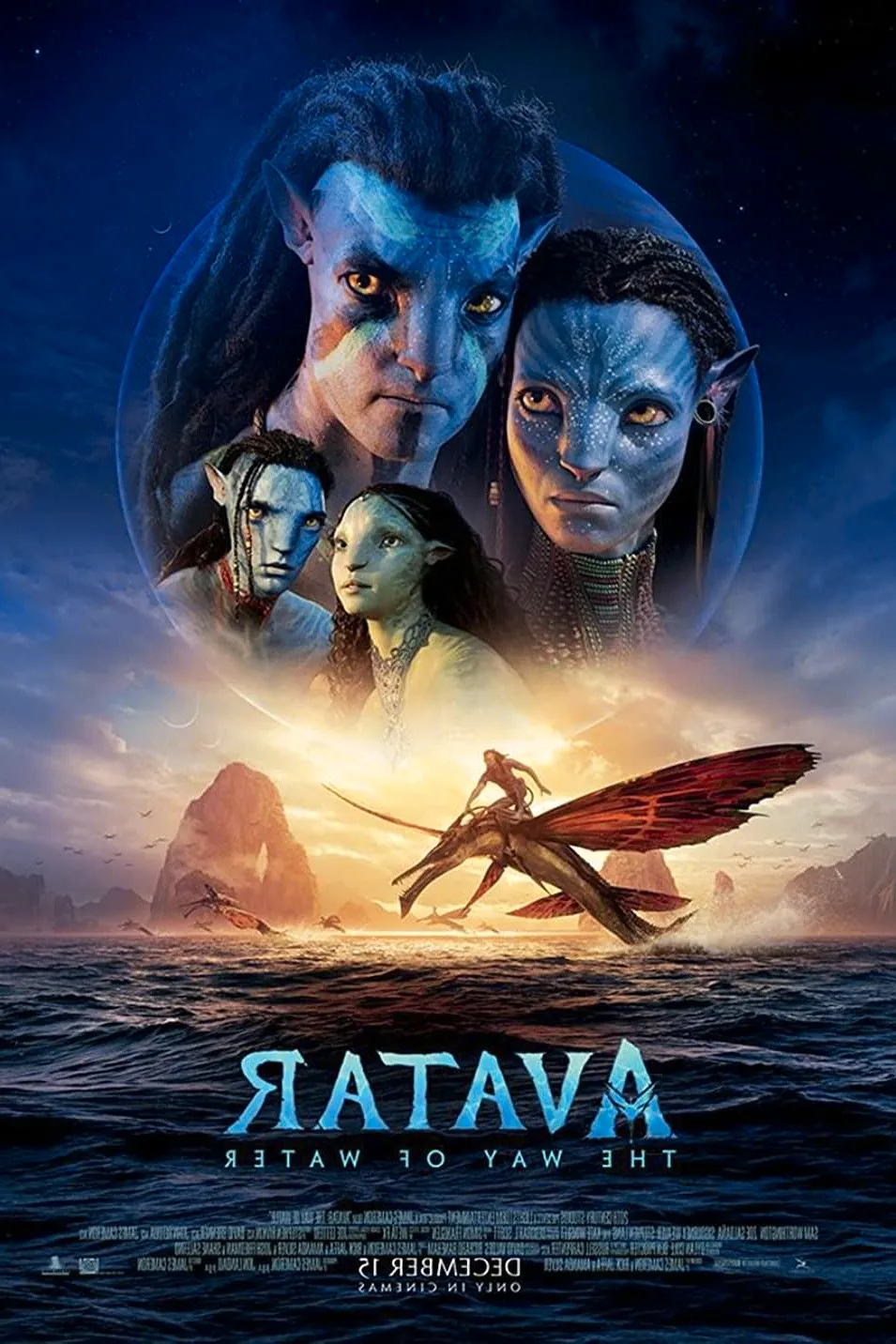 Avatar The Way of Water Poster Image