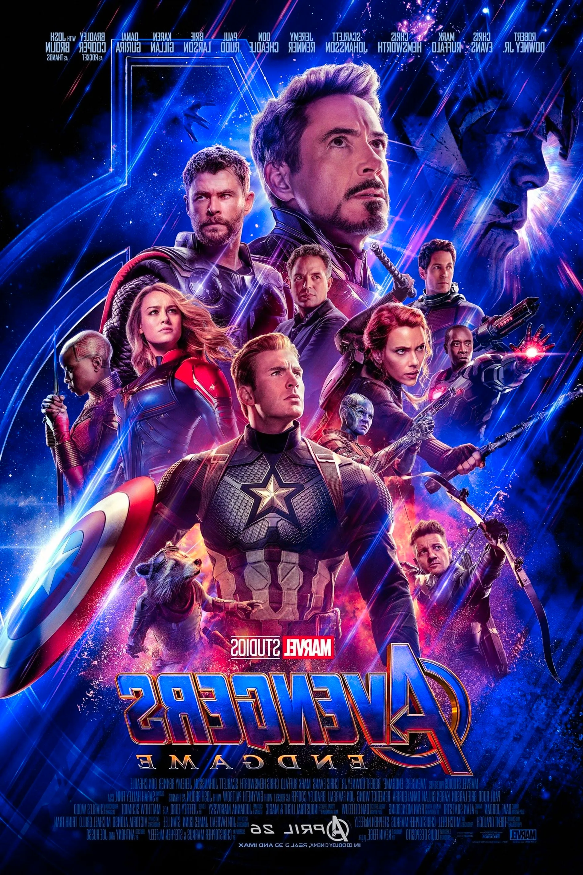 Avengers Endgame Poster Image