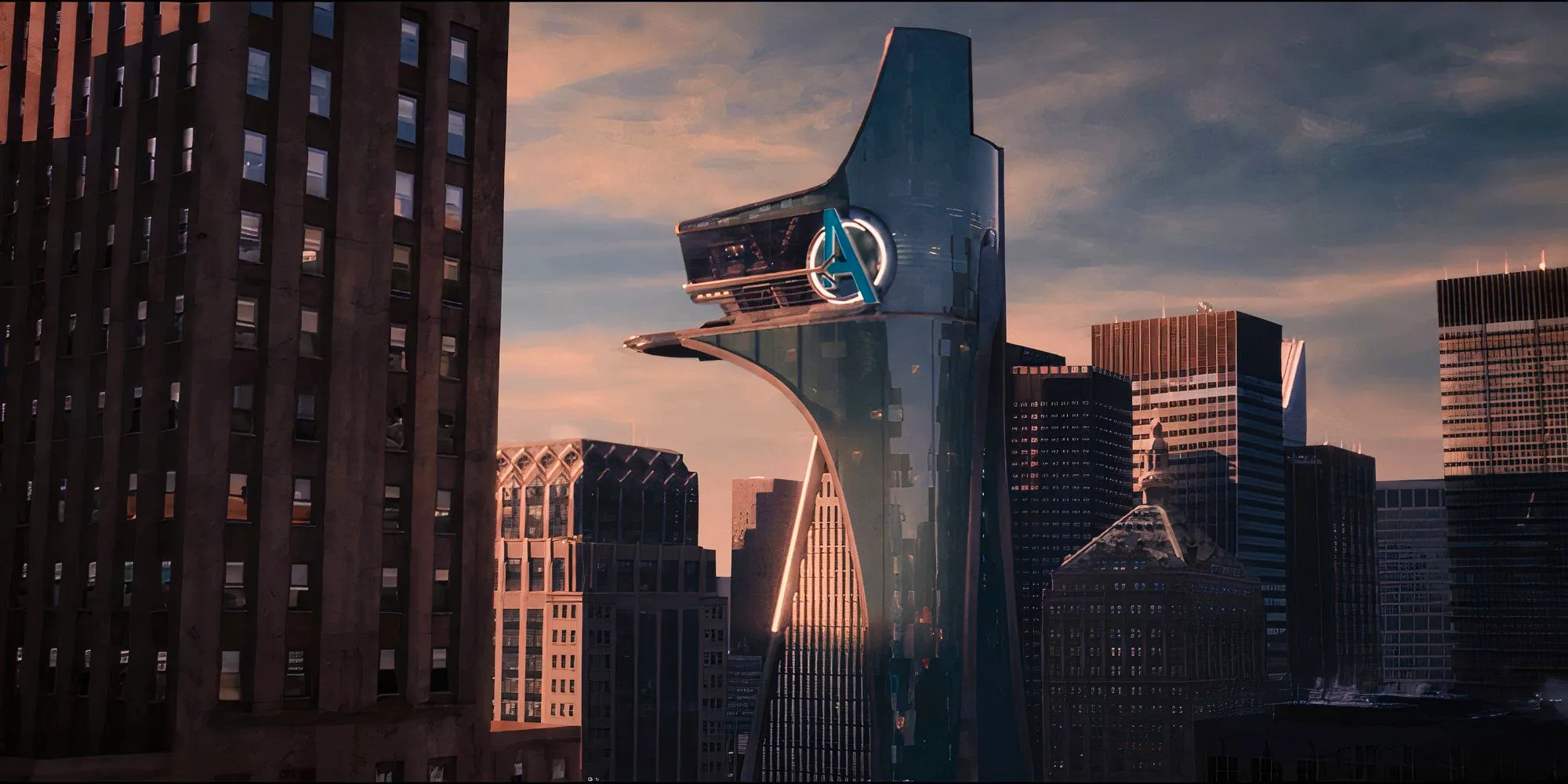 Avengers Tower in Manhattan Image