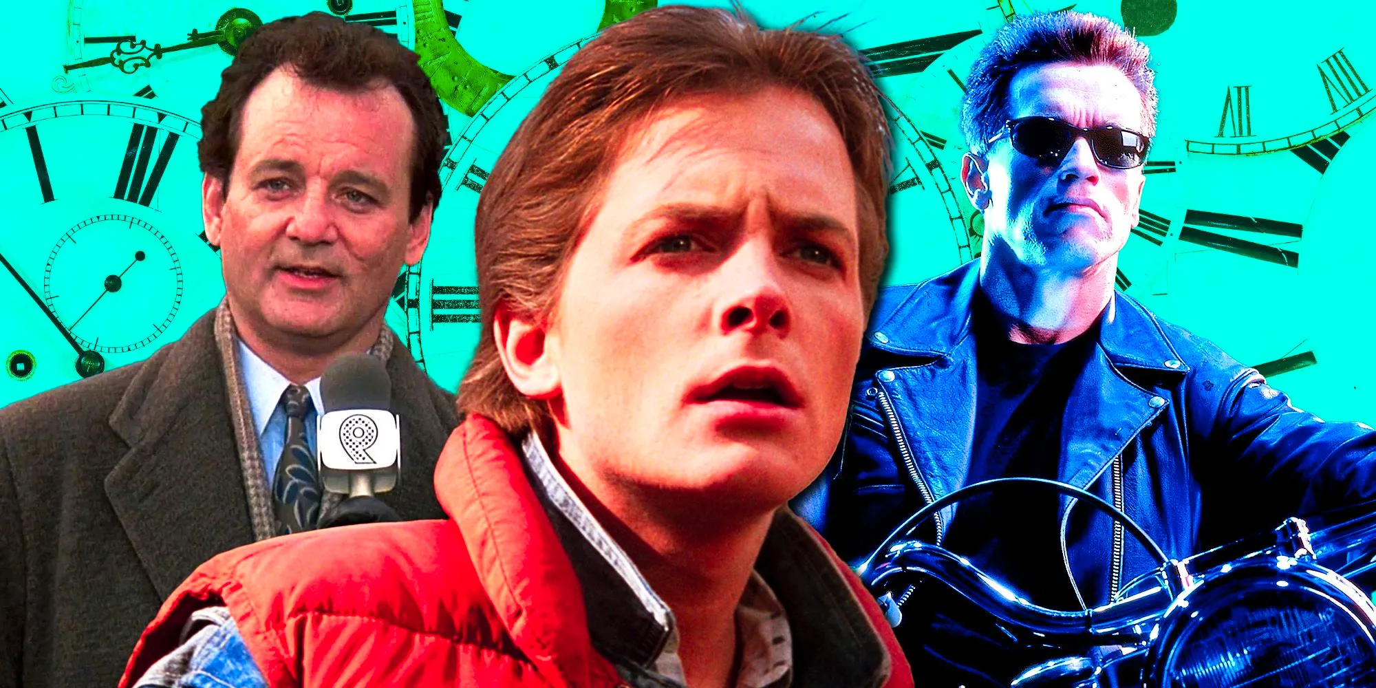 Back to the Future, Terminator, and Groundhog Day Image