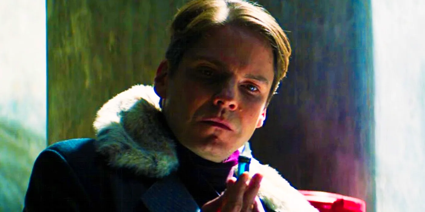 Baron Helmut Zemo with super-soldier serum in The Falcon and the Winter Soldier Image