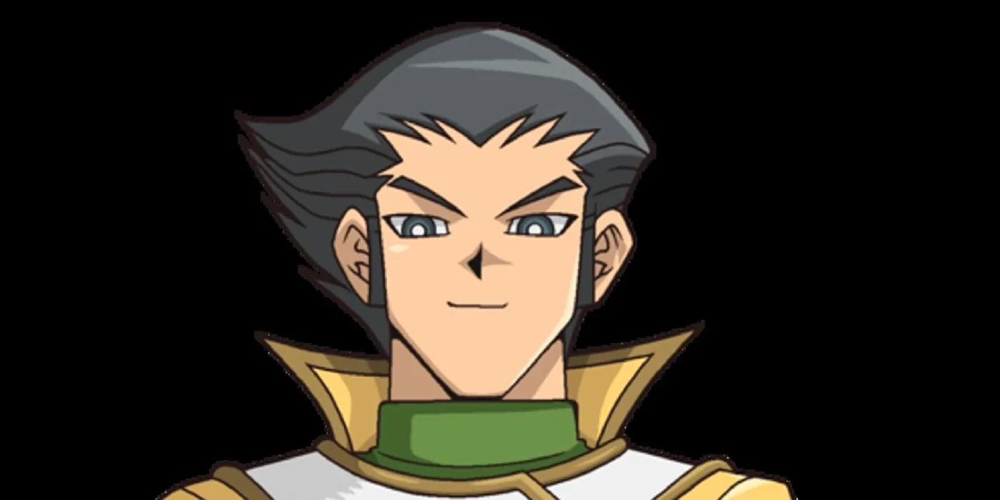 Bastion Misawa smiling confidently in Yu-Gi-Oh! GX Image