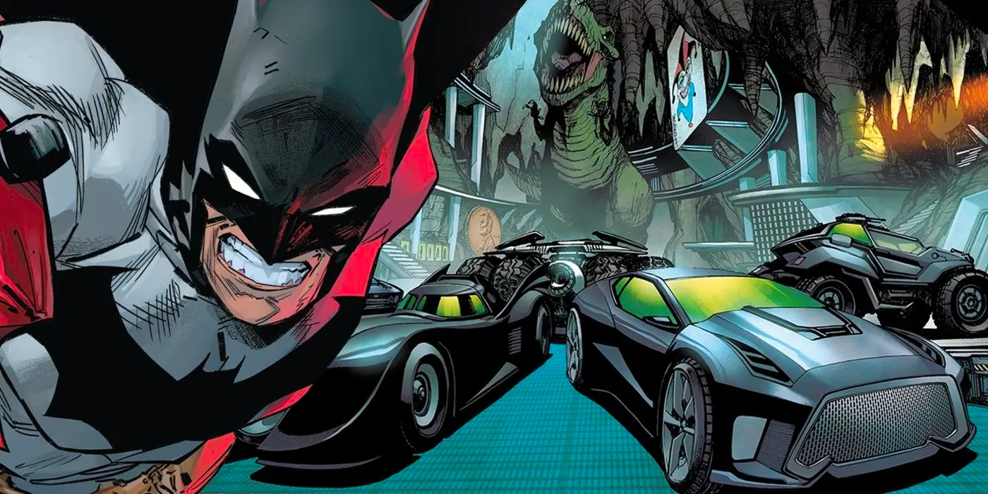 Batman and Batmobiles DC Image