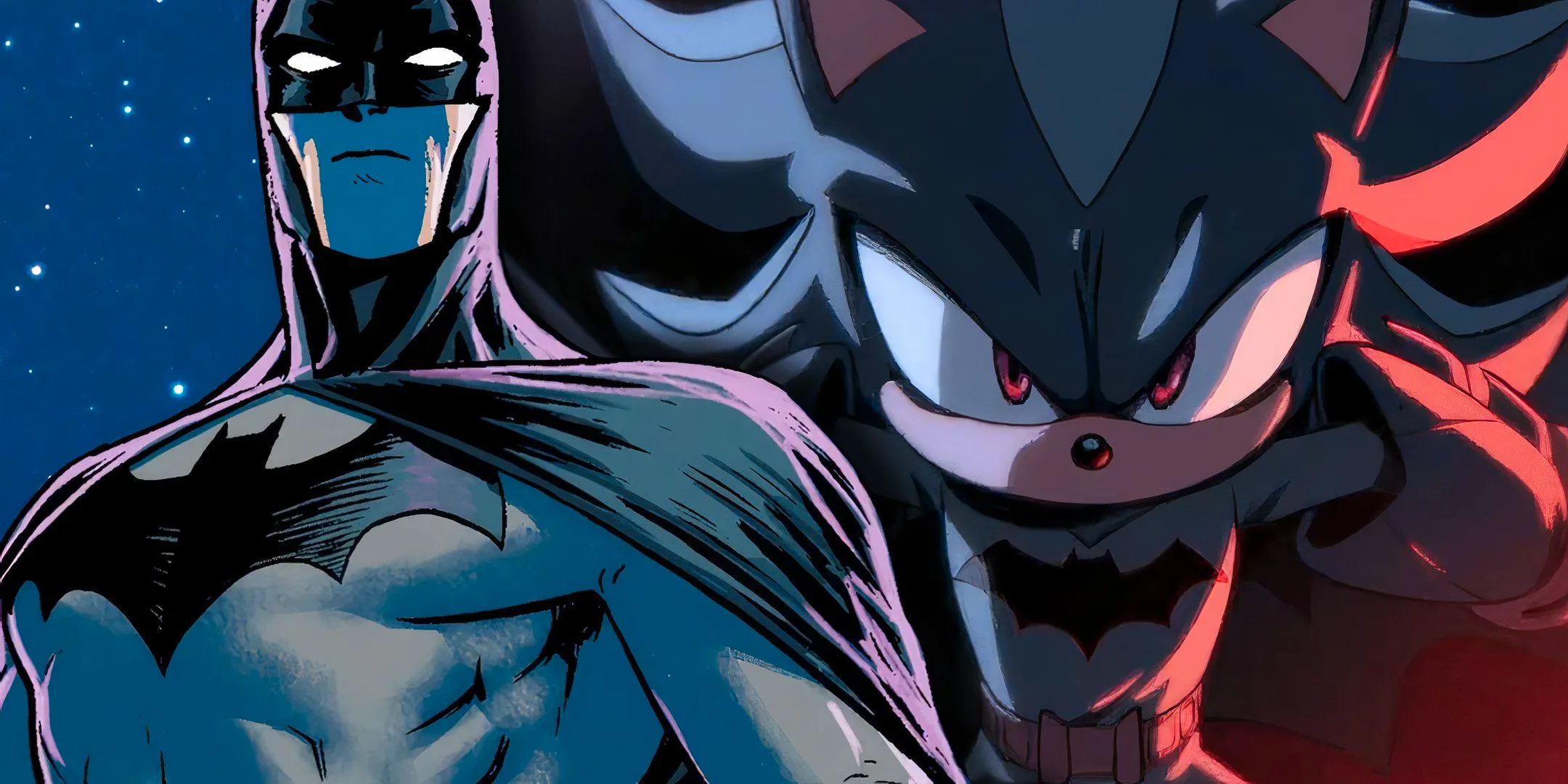 Batman and Shadow Dressed as the Dark Knight DC Featured Image