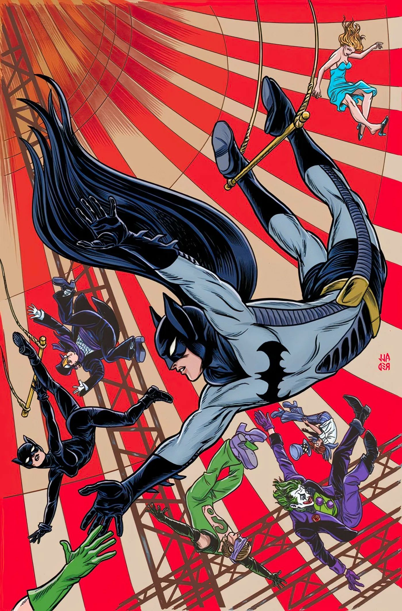 Batman Dark Age 4 Cover Circus Performance DC Image