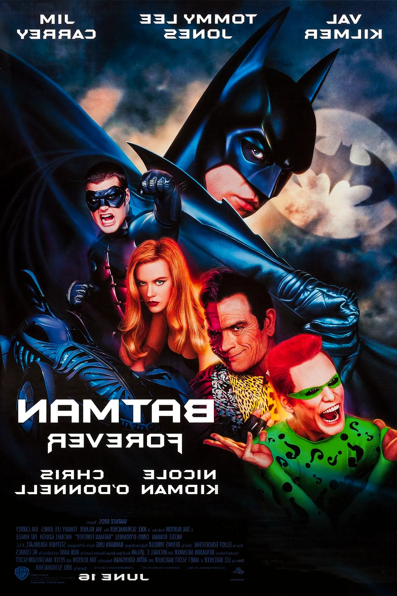 Batman Forever Movie Poster Image