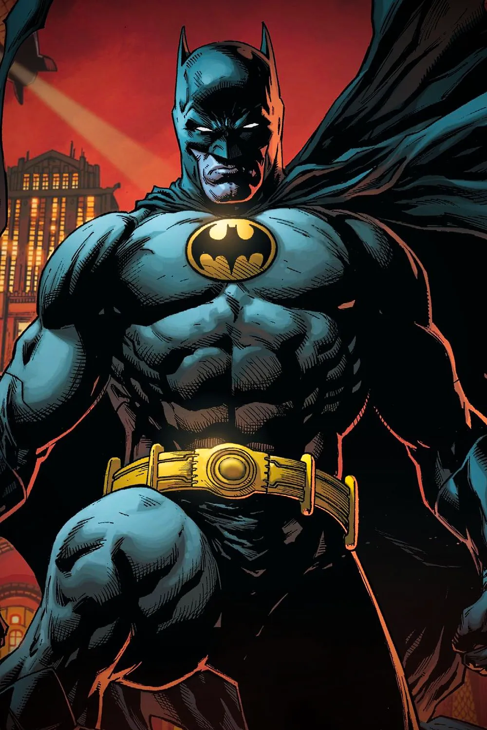 Batman Stands in Detective Comic Art by Jason Fabok Image