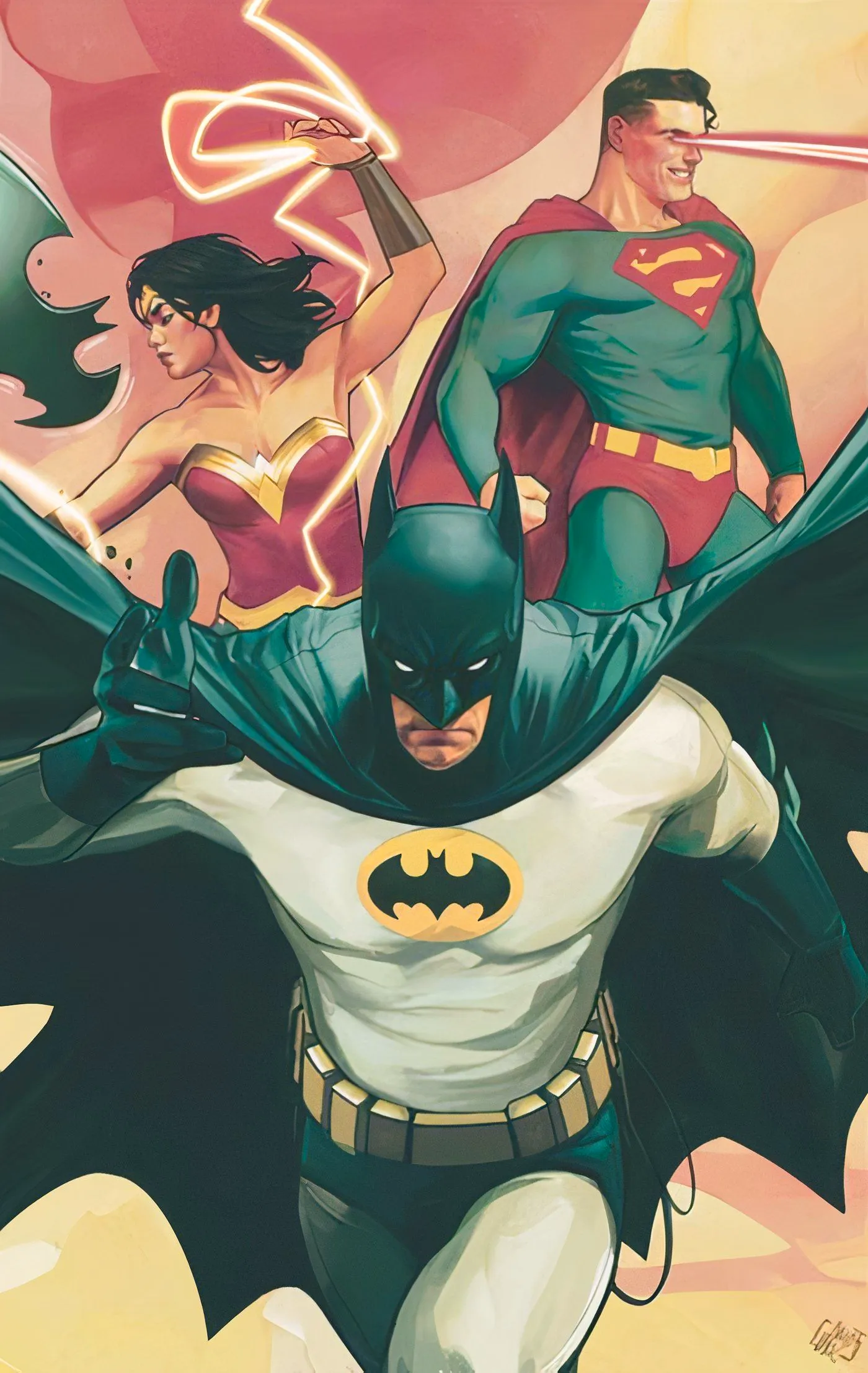 Batman Superman Worlds Finest #32 with Wonder Woman Image