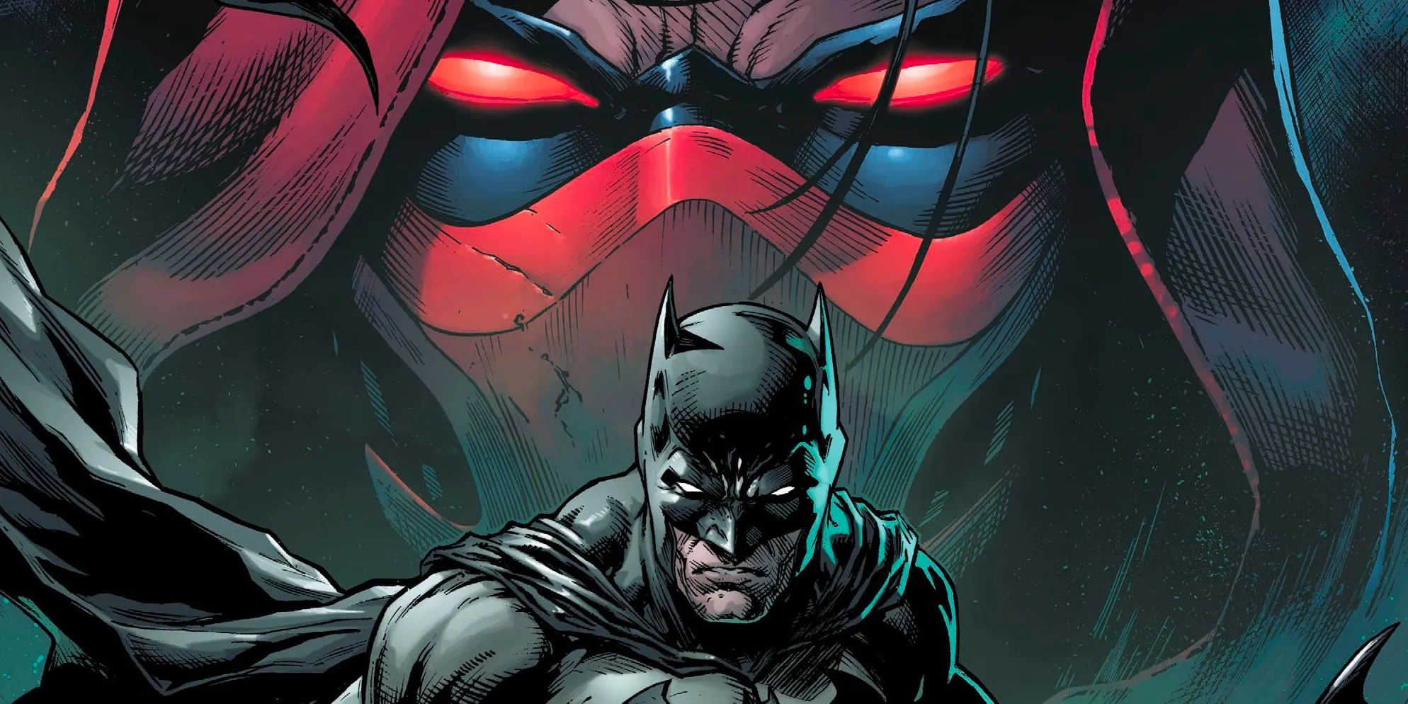 Batman with Red Hood from the comics Image