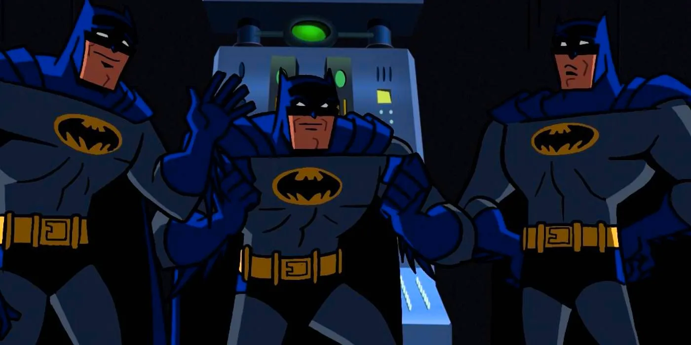 Batman's multiple personalities in Batman_ The Brave and the Bold Image