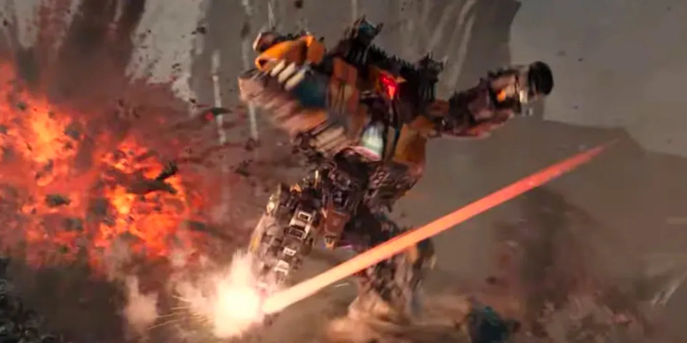 Battletrap in action in Transformers Rise of the Beasts Image