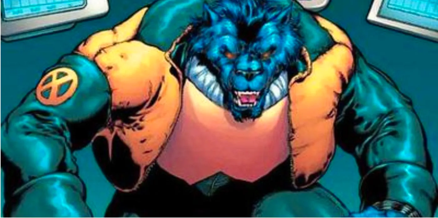 Beast in New X-Men Image