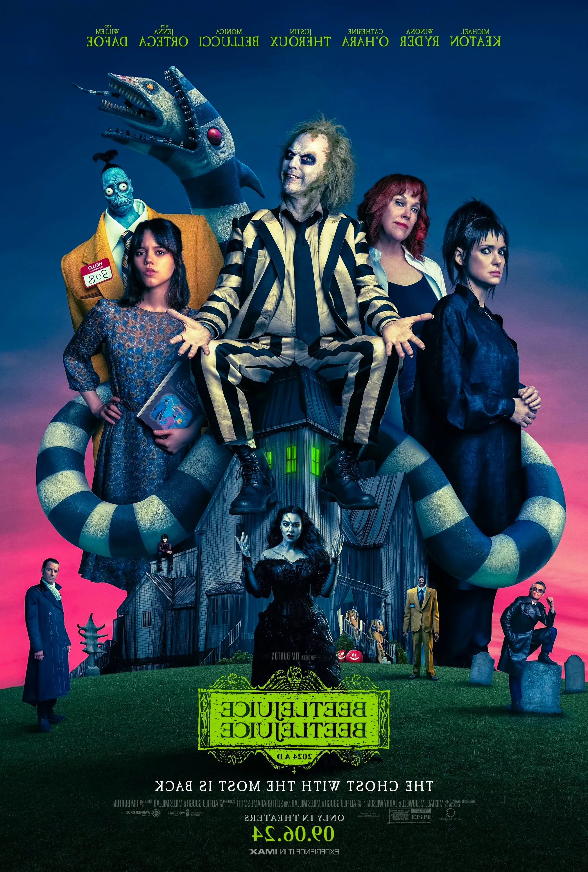 Beetlejuice Beetlejuice Film Poster Image