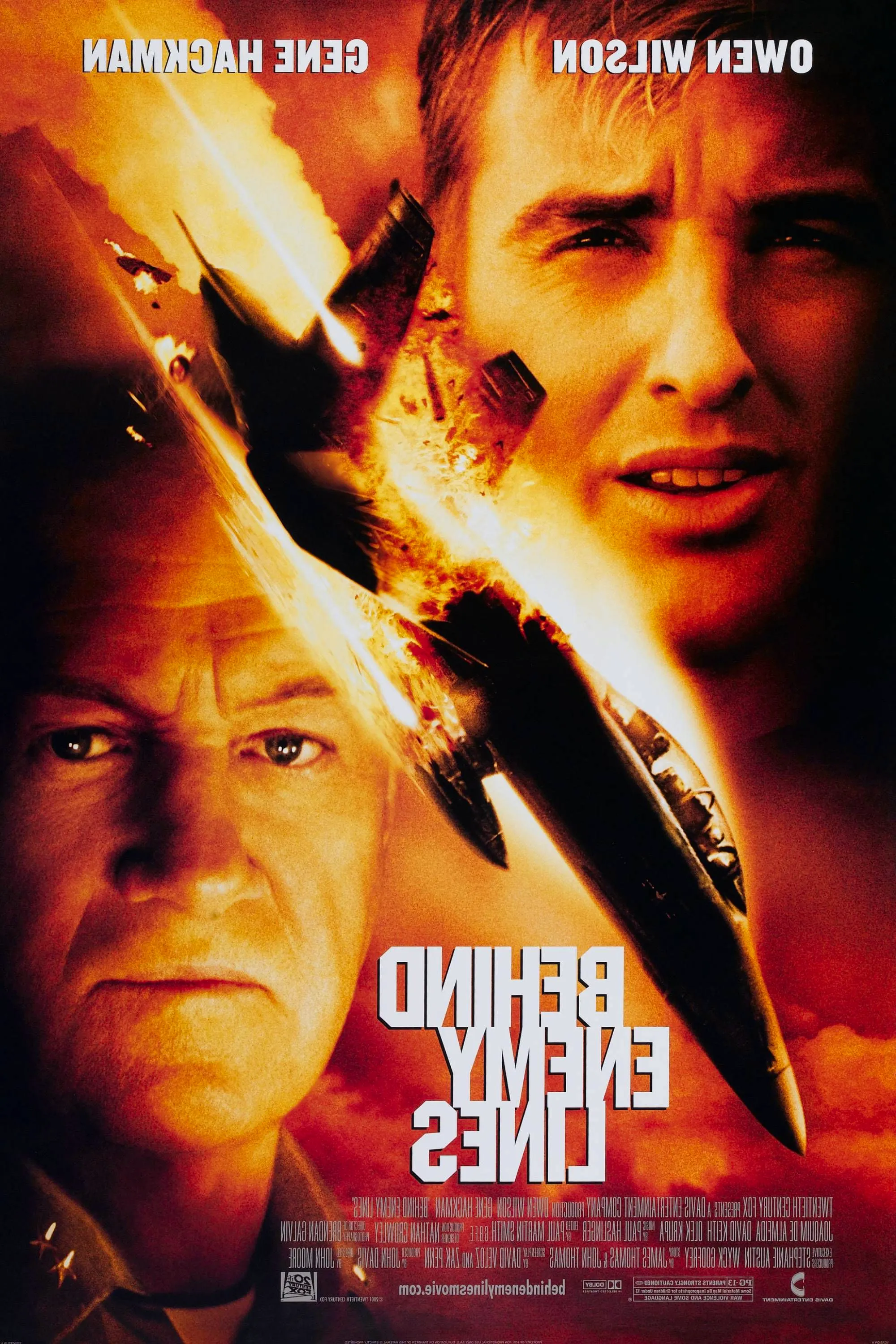 Behind Enemy Lines (2001) - Poster - Owen Wilson Image