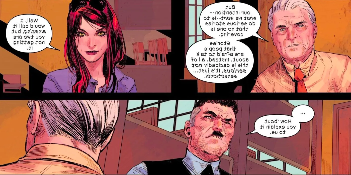 Ben and JJJ Want To Write Real Stories in Ultimate Spider-Man #9 Image