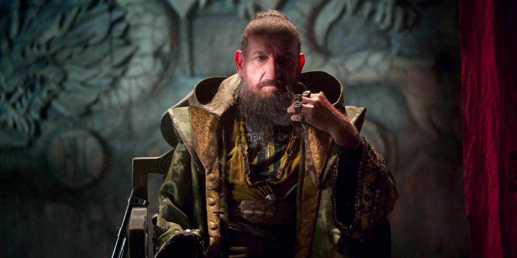 Ben Kingsley as the fake Mandarin in Iron Man 3 Image