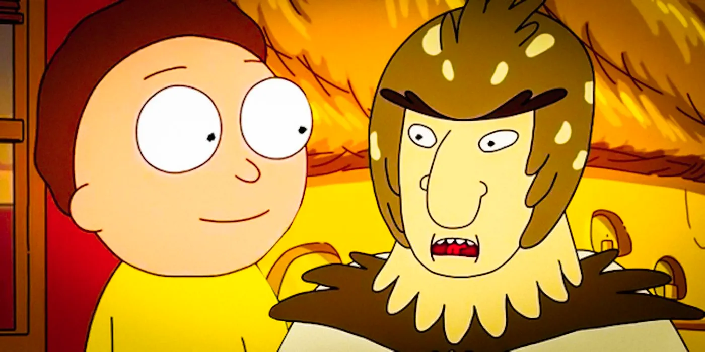 Birdperson and Mory in Rick and Morty Image