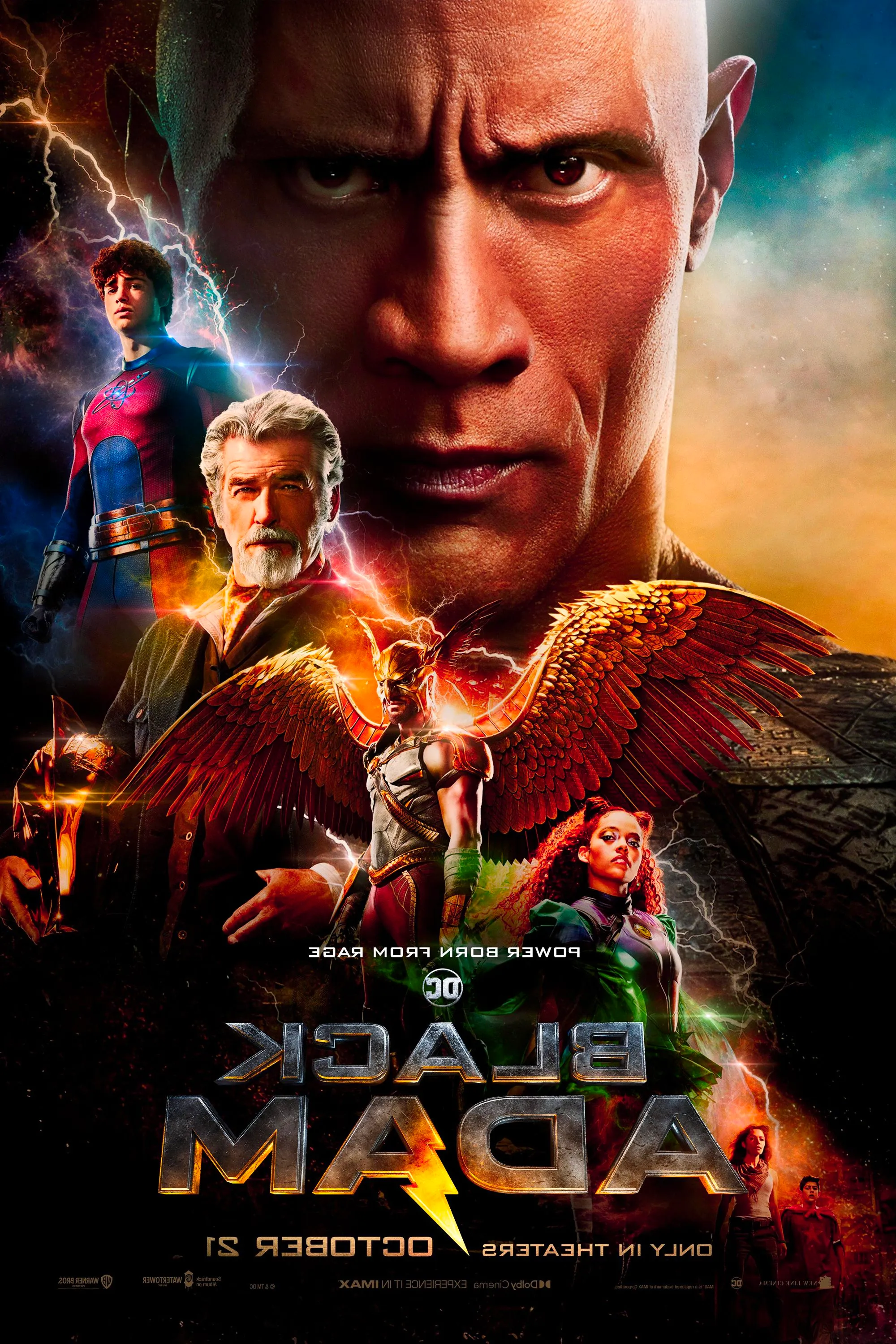 Black Adam Poster Image