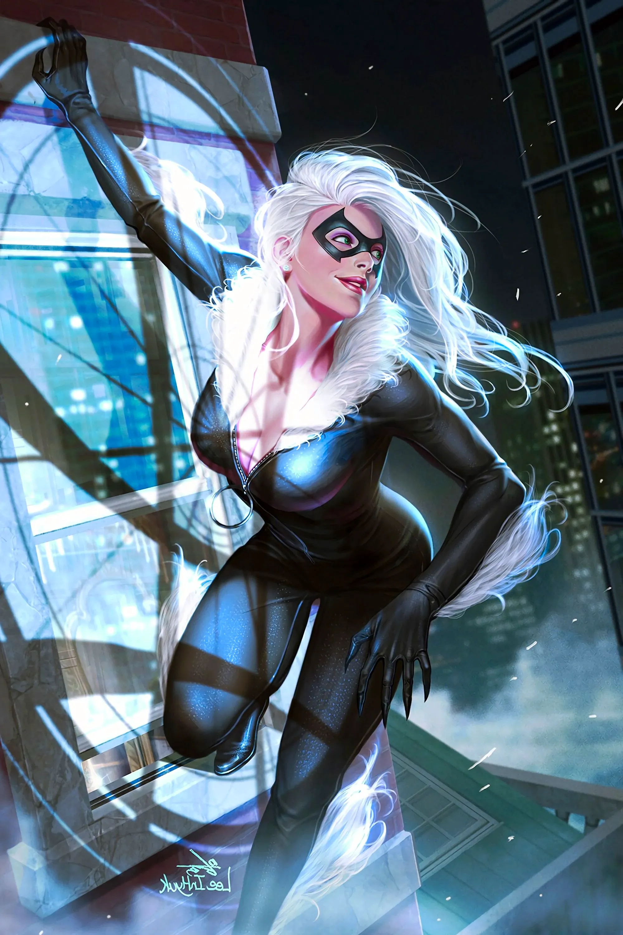 Black Cat Comic Cover Image