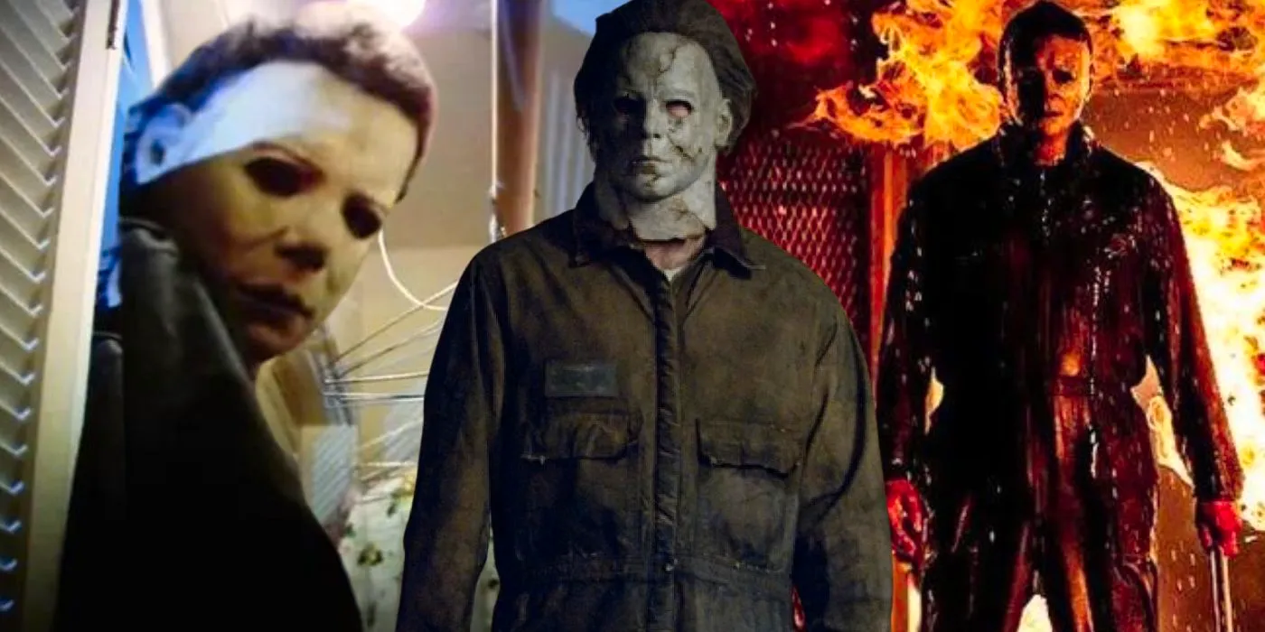 Blended image of Michael Myers from the Halloween franchise Image