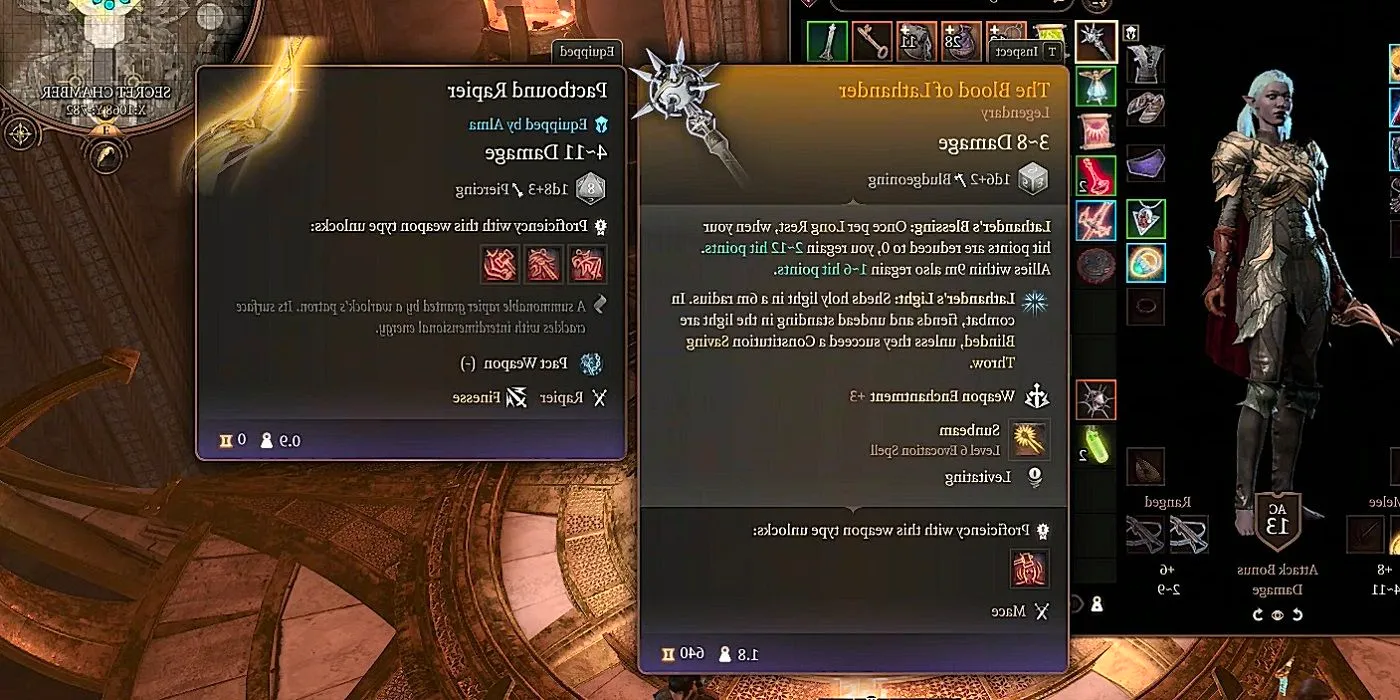 Blood of Lathander Item Details in Baldur's Gate 3. Image