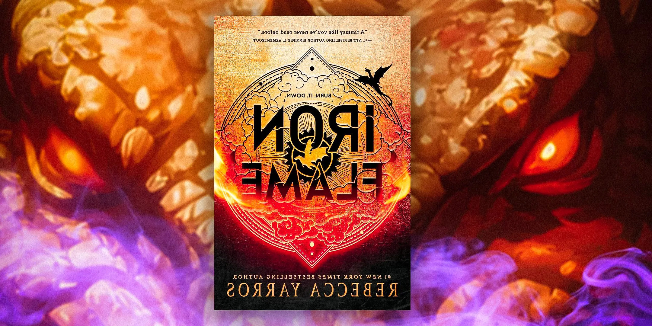 Book-Cover-of-Iron-Flame-from-The-Empyrean-Series Image