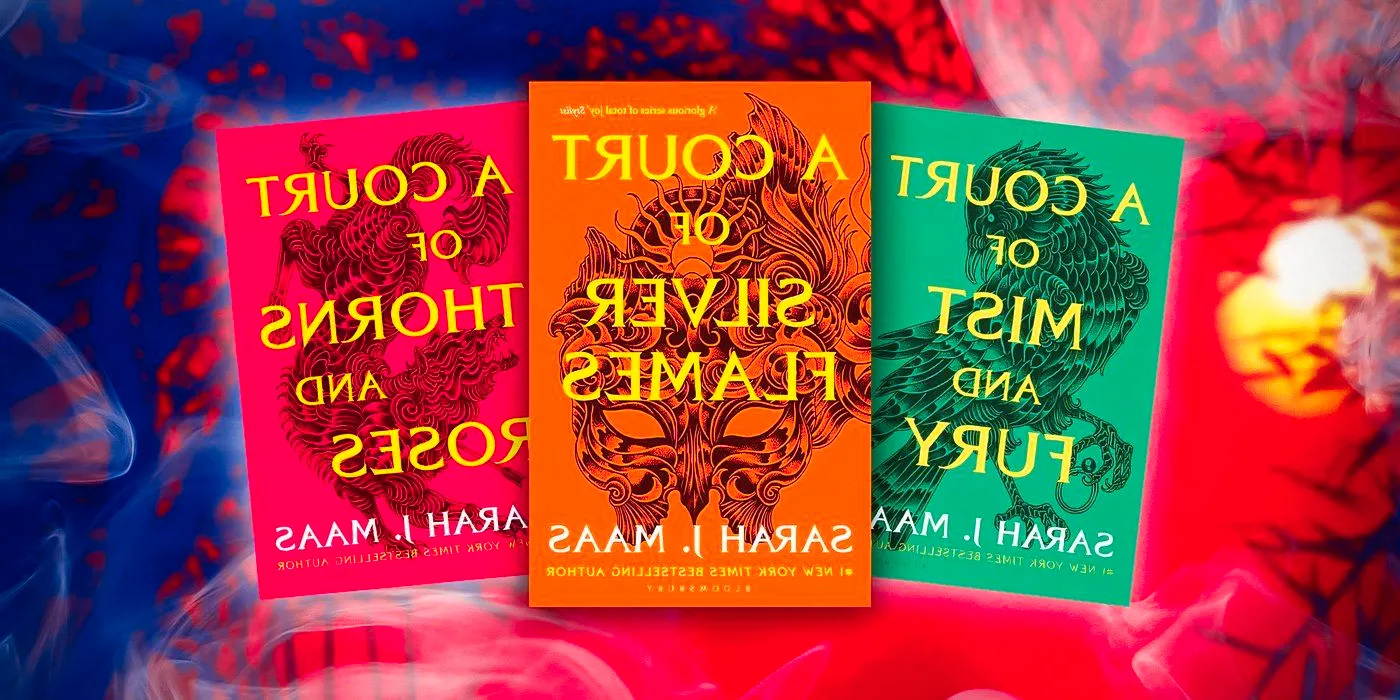 Book covers of ACOTAR books Image