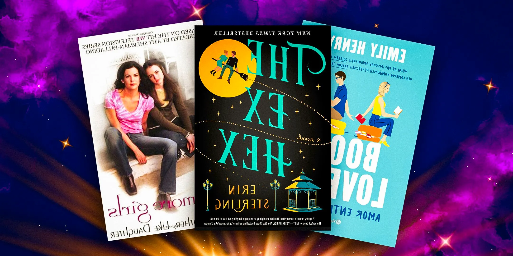 Book-Covers-of-The-Ex-Hex-and-Book-Lovers-and-Gilmore-Girls-- Image