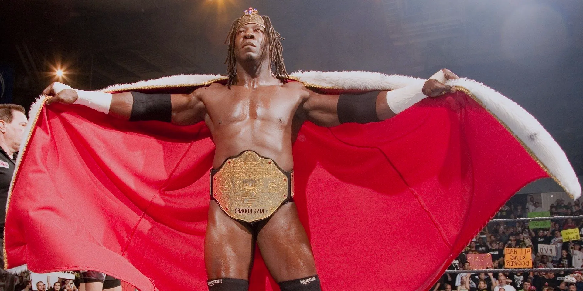 Booker T as WWE World Champion Image