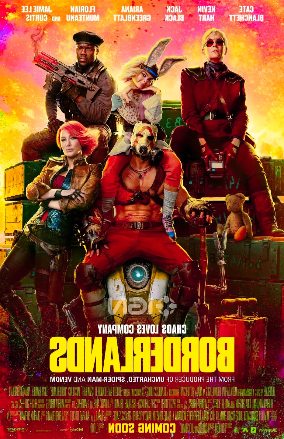 Borderlands 2024 Movie Poster Image