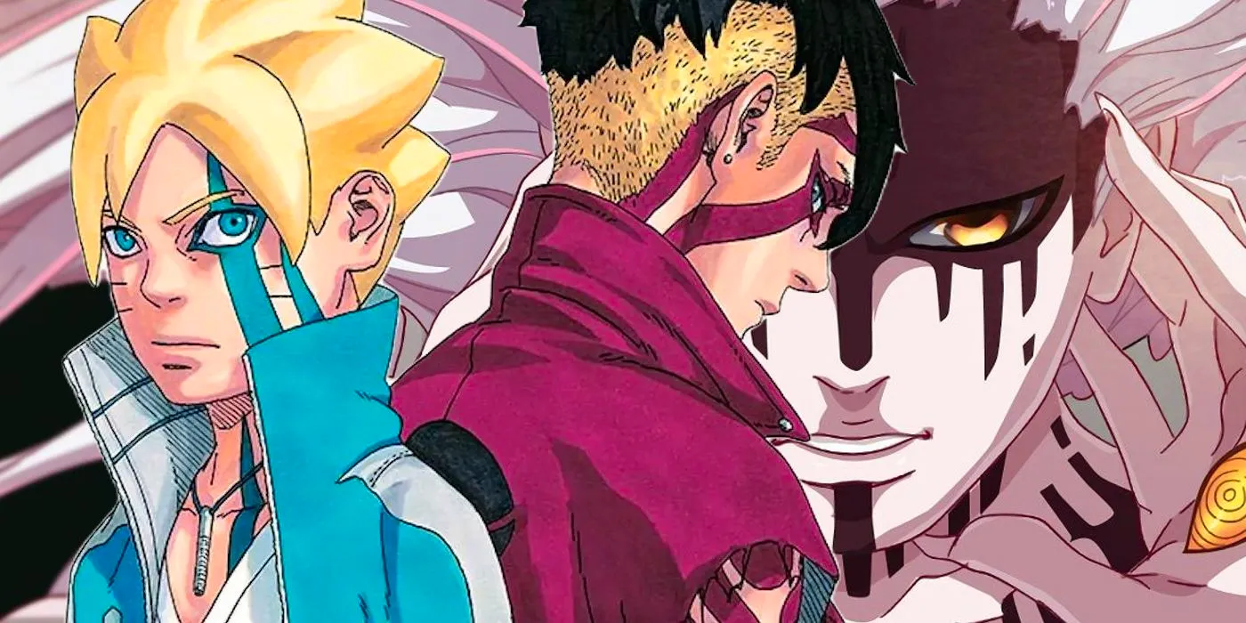 Boruto Kawaki and Momoshiki Image