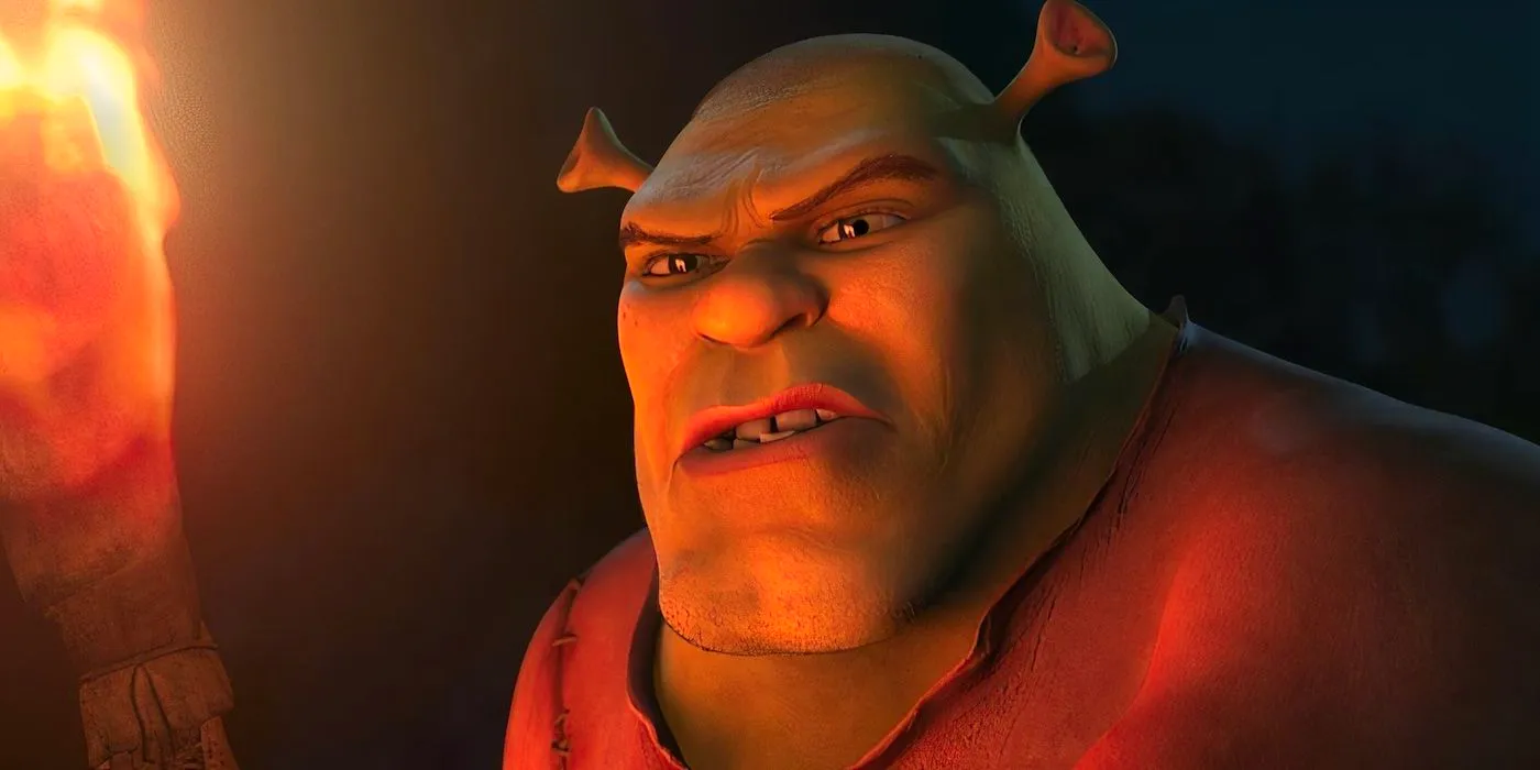 Brogan with a torch in Shrek Forever After Image