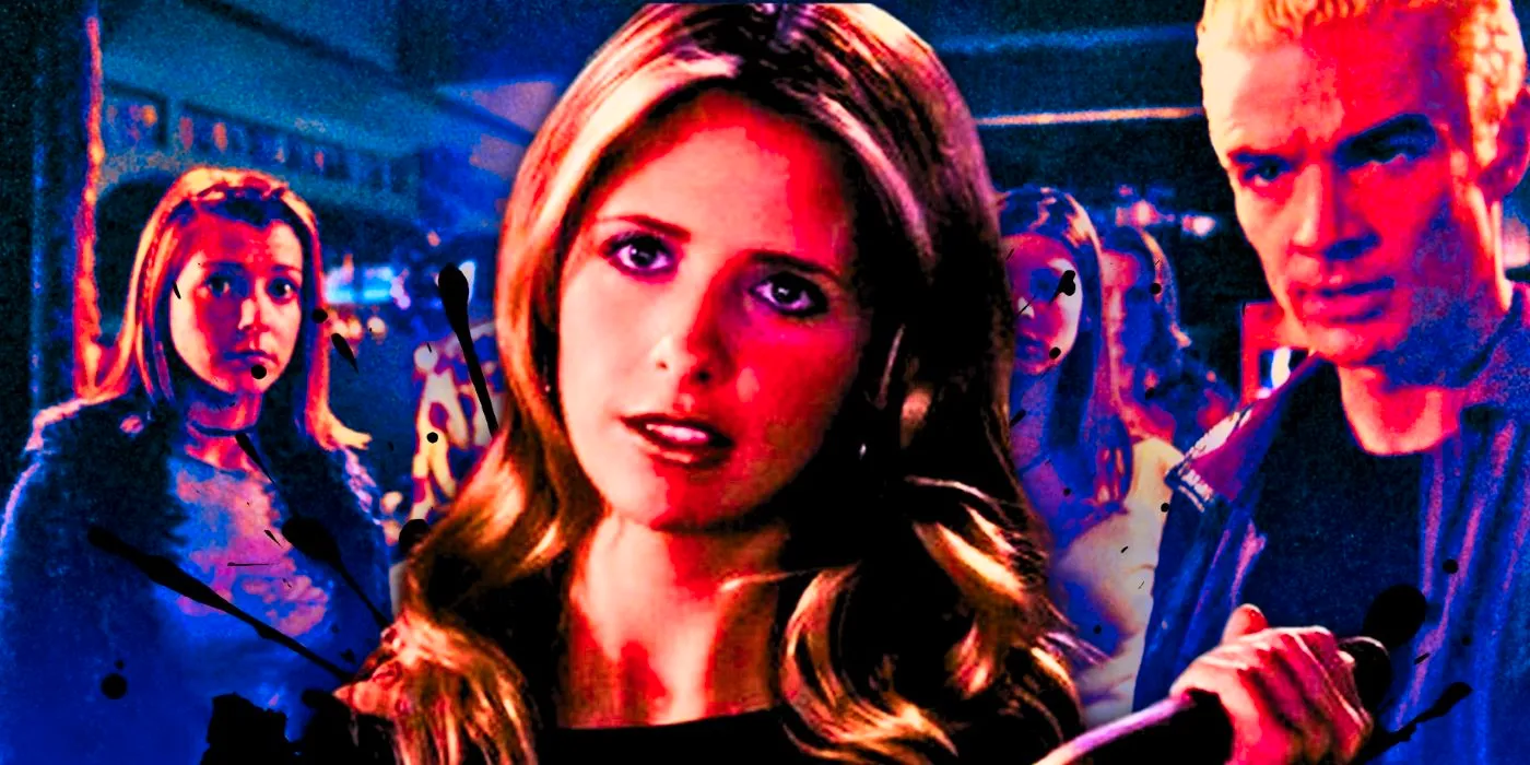 Buffy-The-Vampire-Slayer-Sarah-Michelle-Gellar-and-cast Image