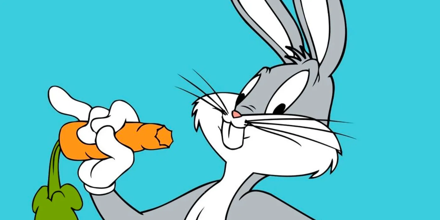 Bugs Bunny with a carrot Image