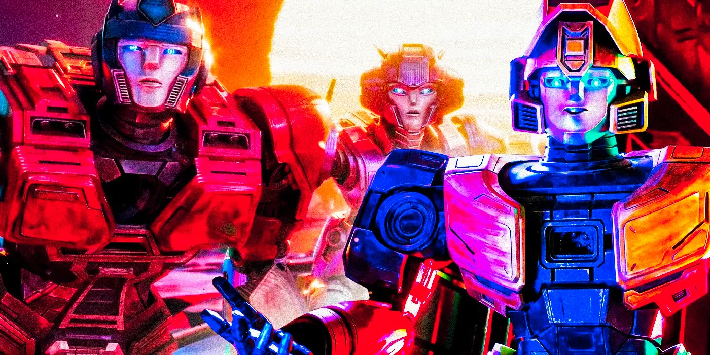 Bumblebee, Elita-One, and Optimus Prime from Transformers One Image