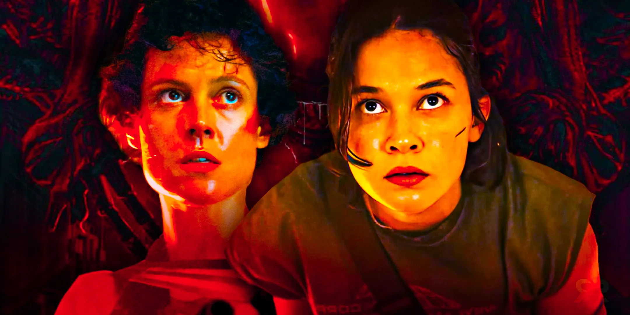 Cailee Spaeny and Sigourney Weaver in Alien franchise Image