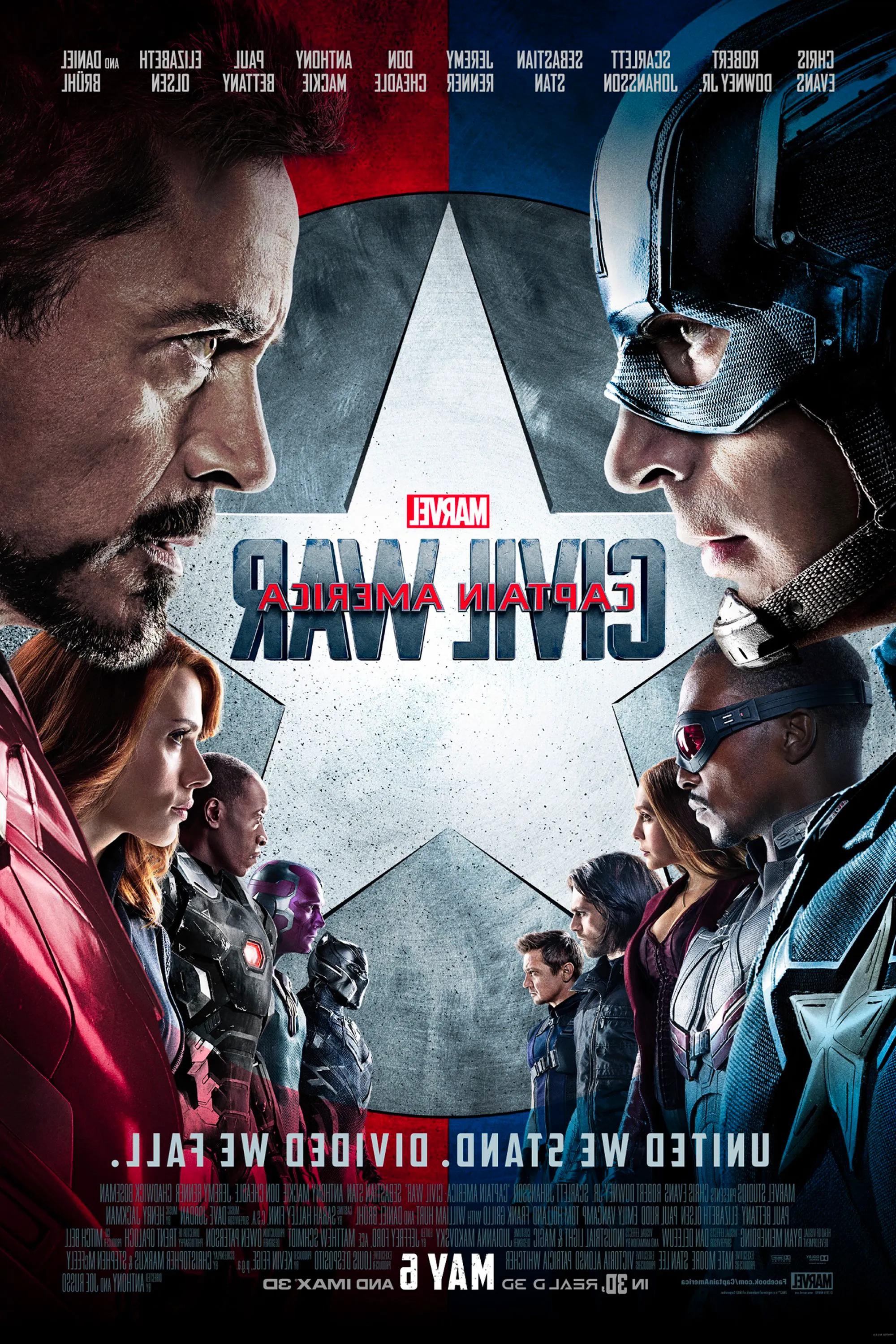 Captain America Civil War Poster Image