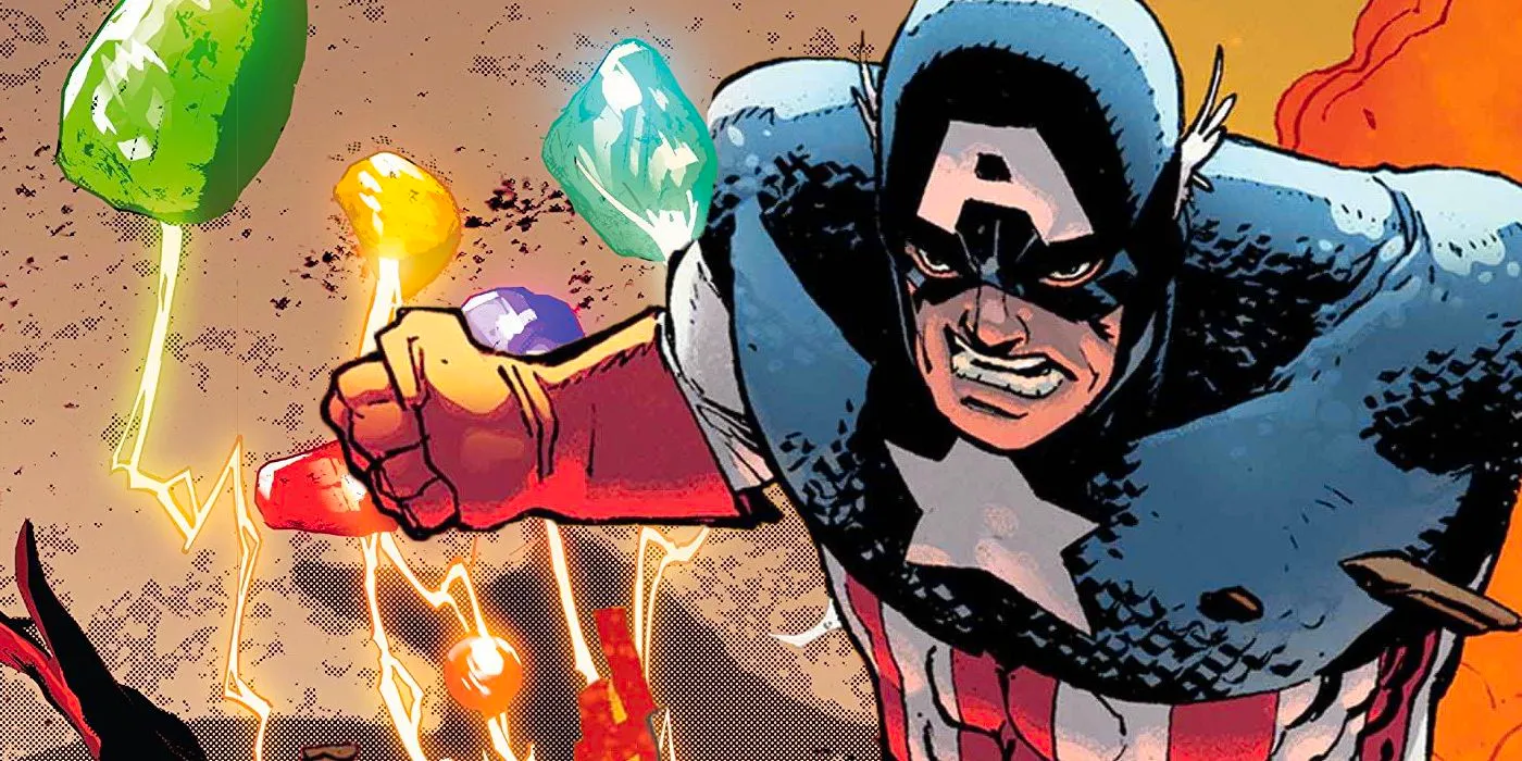 Captain America Marvel Comics Infinity Stones Image