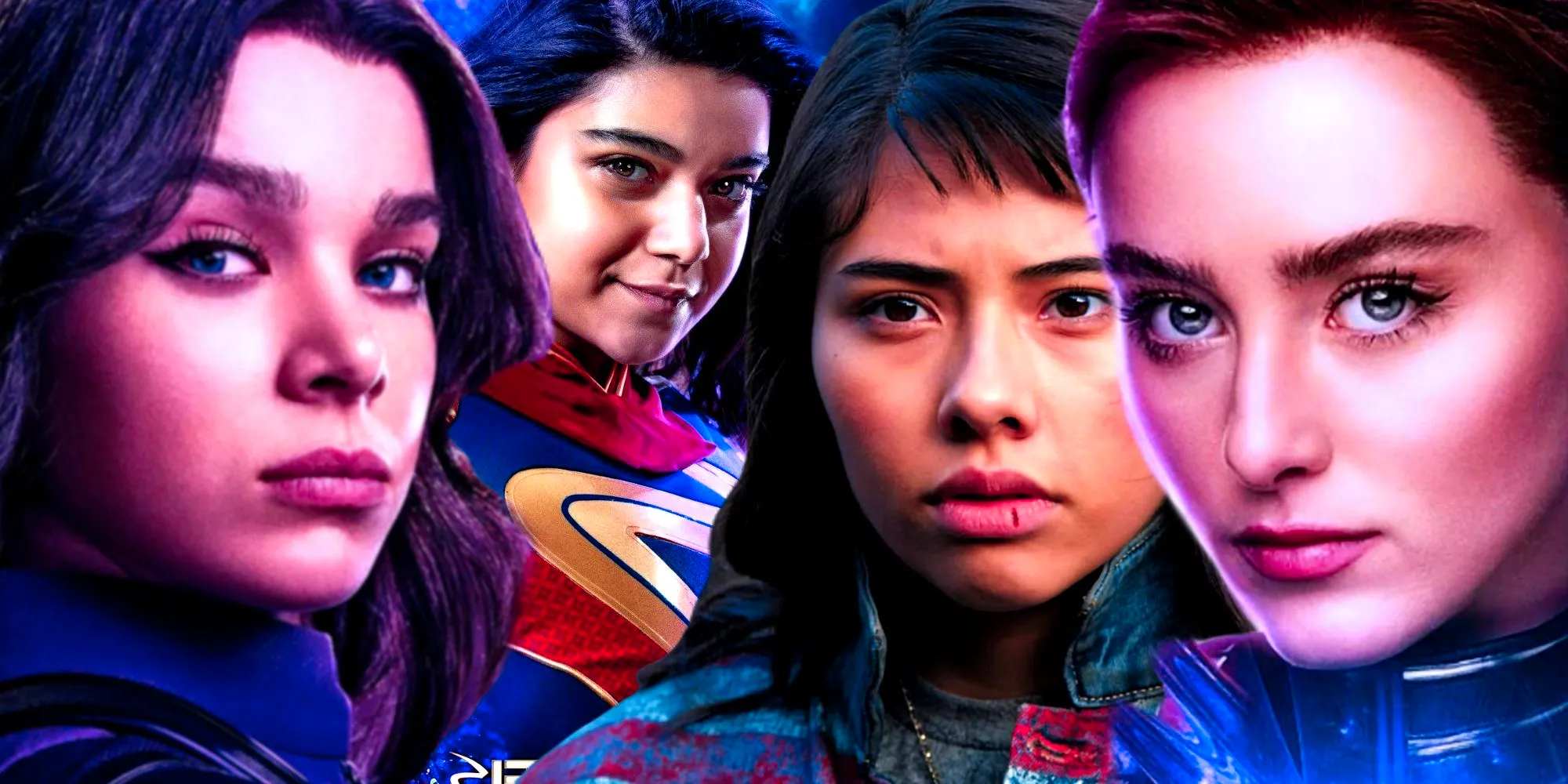 Cassie Lang, Kate Bishop, Ms Marvel, and America Chavez Assemble the Young Avengers in the MCU Image