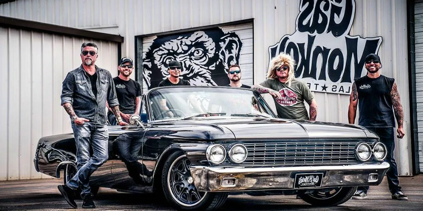 Cast members from the Discovery series Fast N' Loud Image