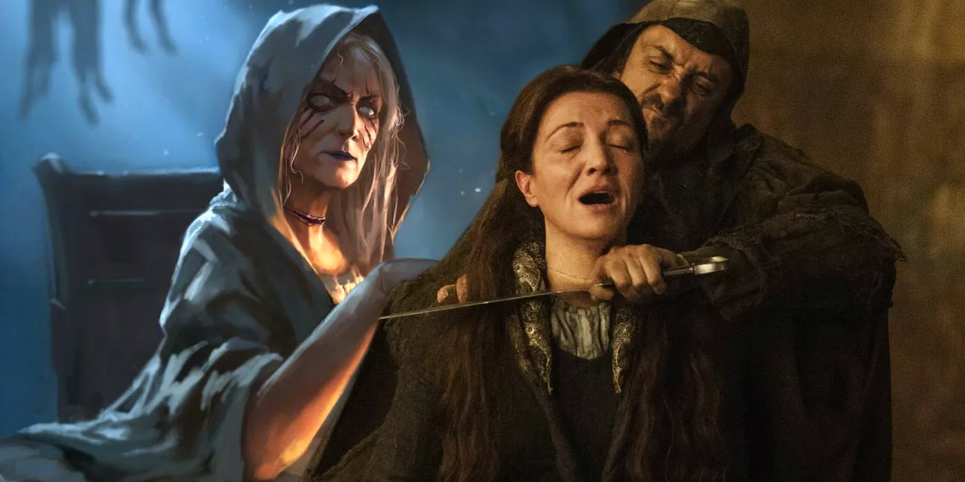 Catelyn Stark in Game of Thrones and Lady Stoneheart in ASOIAF Image