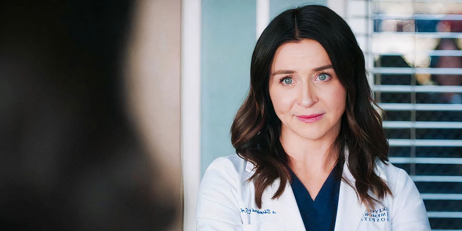 Caterina Scorsone as Amelia Shepherd in Grey's Anatomy season 21, episode 3 Image