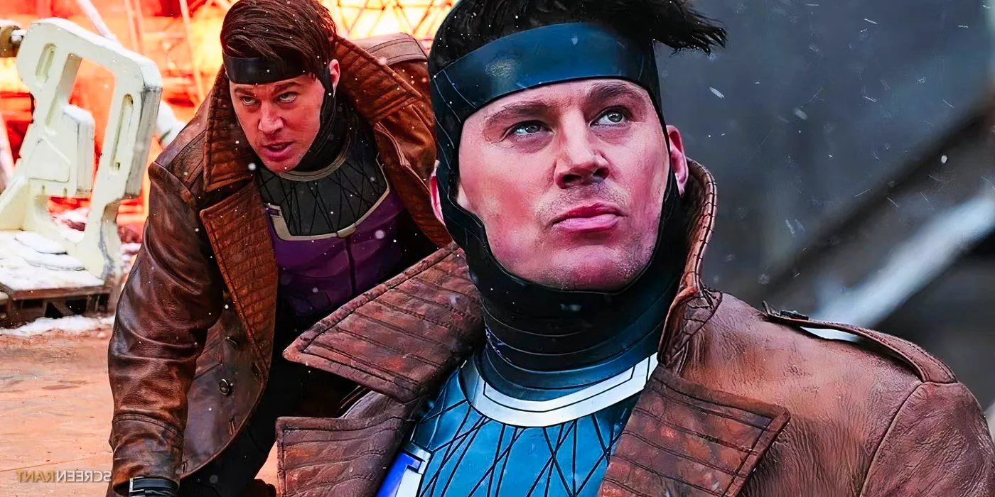 Channing Tatum as Gambit in Deadpool & Wolverine - close-up and him in action Image