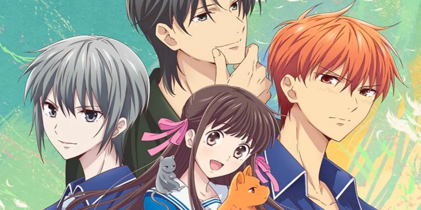 Characters from the second season of Fruits Basket. Image