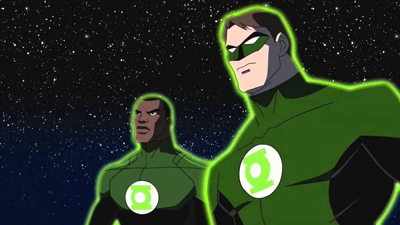 Characters Hal Jordan and John Stewart, Green Lanterns Image