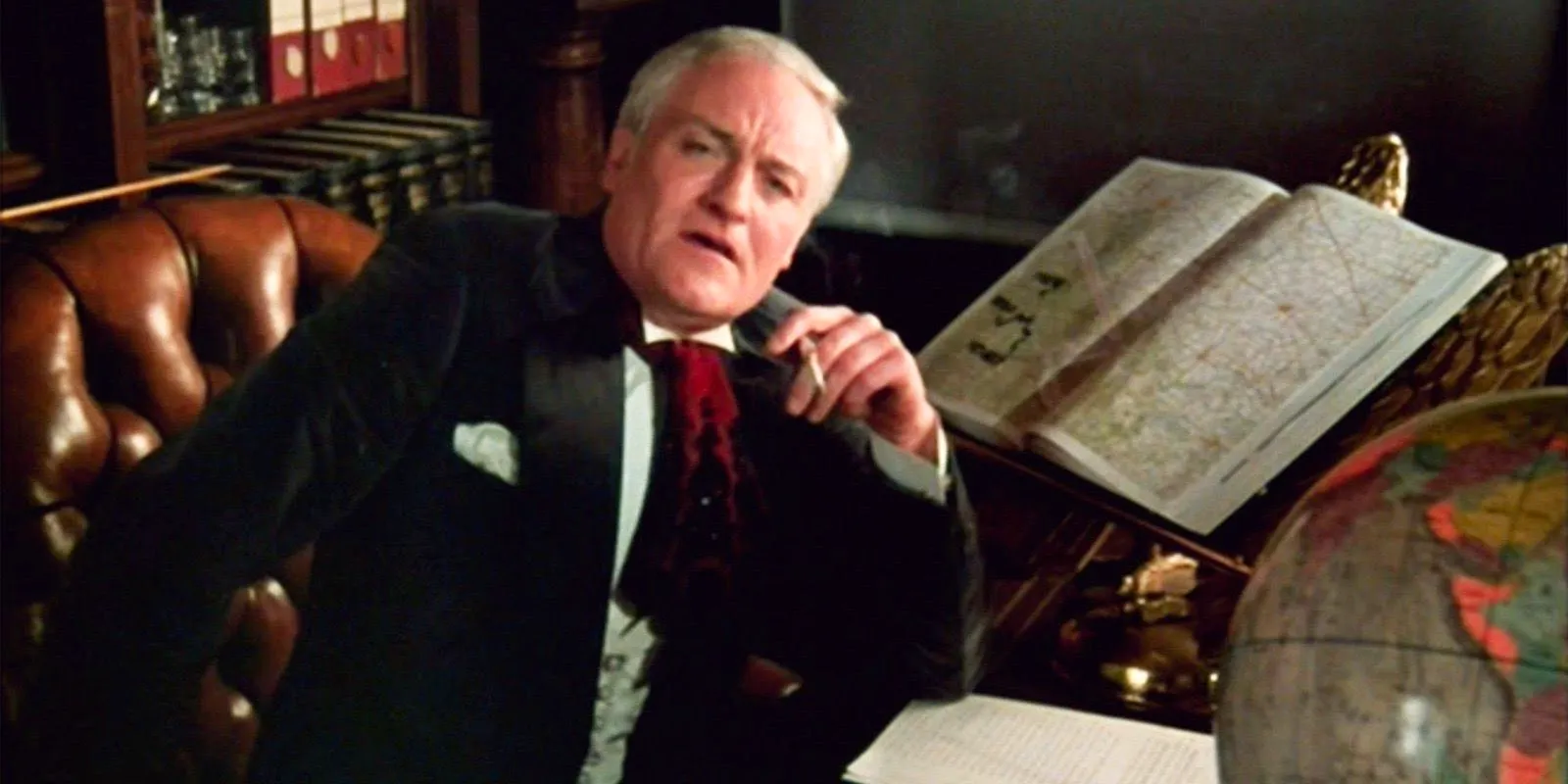 Charles Gray as the Criminologist in The Rocky Horror Picture Show Image