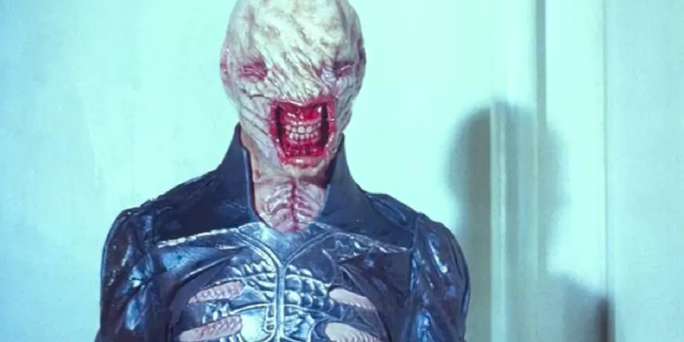 Chatterer stannding still in Hellraiser. Image