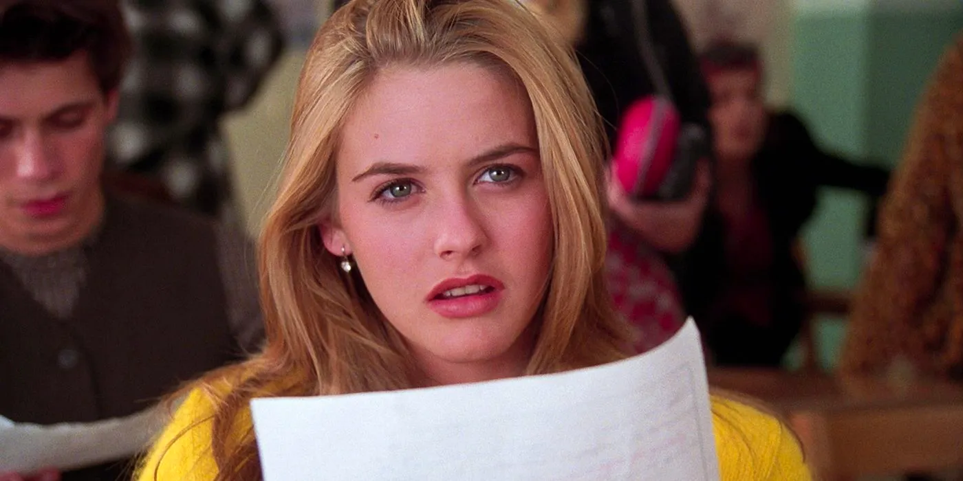 Cher (Alicia Silverstone) confused in Clueless Image