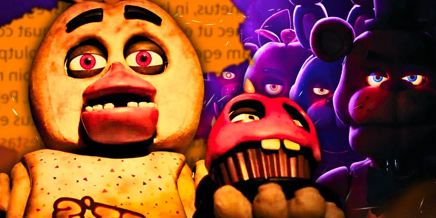 Chica holding a cupcake in Five Nights at Freddy's Image